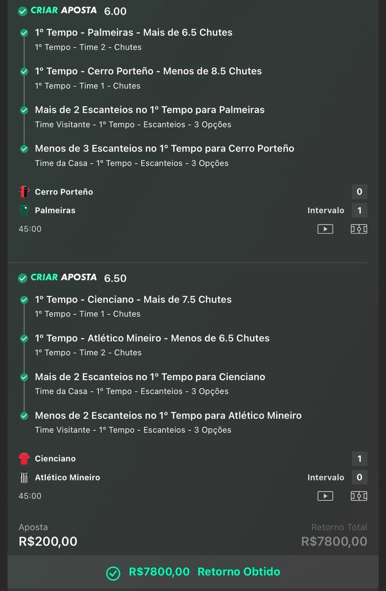 ODDS ALTAS 🐆 tweet media