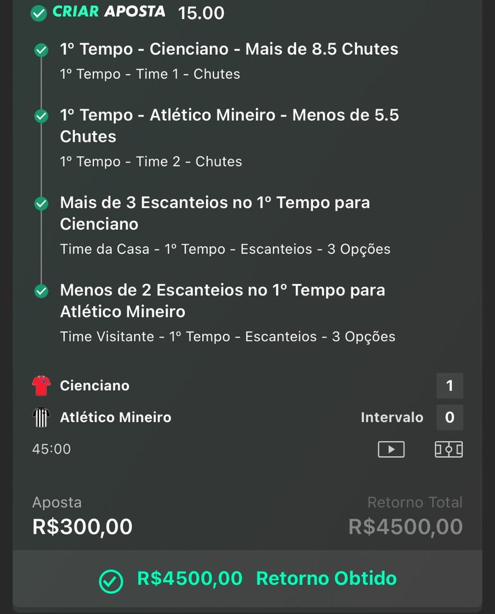 ODDS ALTAS 🐆 tweet media