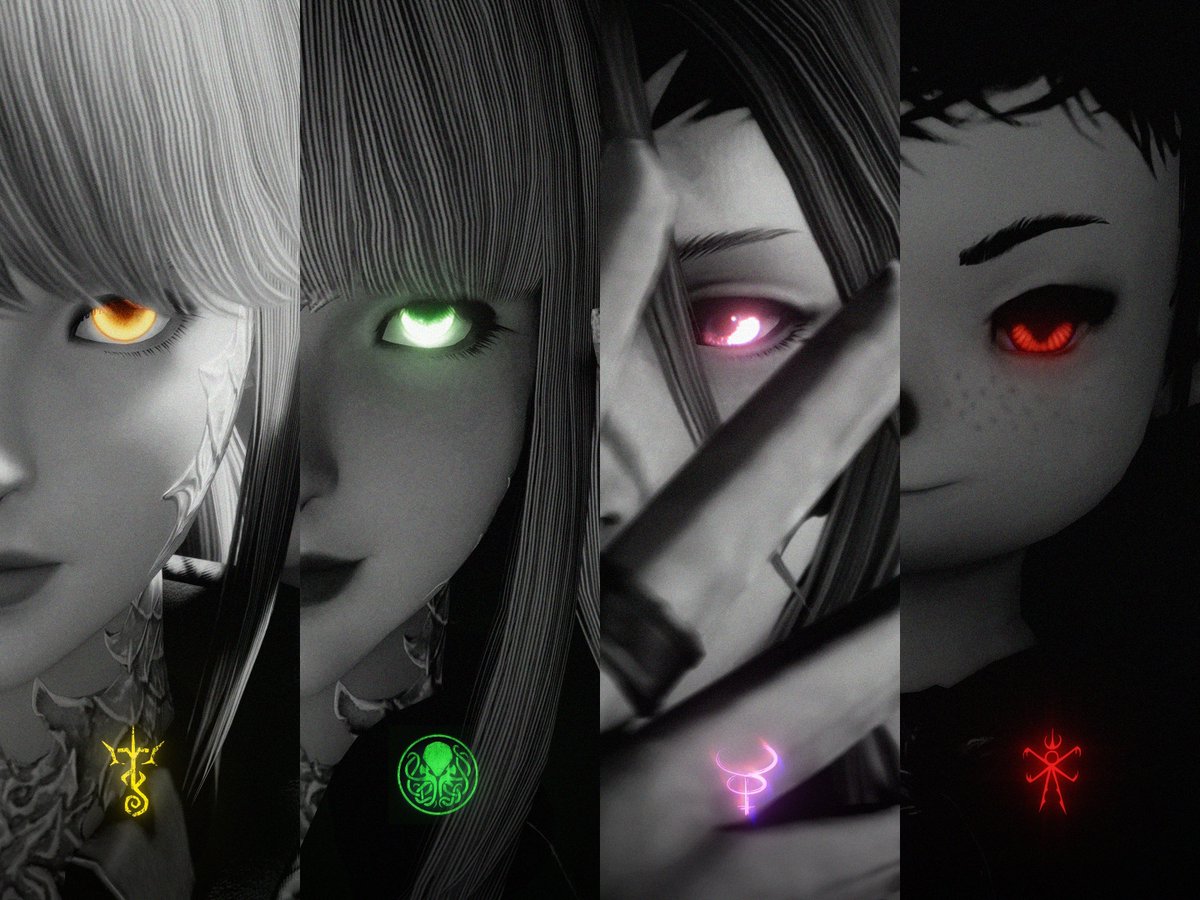 Kael_Hasturn's tweet photo. "What we perceive as gods are mere projections of their will, for their true forms overwhelm the biological capability of mortal minds."
#FF14📷 | #ALTGPOSE https://t.co/4Z1uziTf15