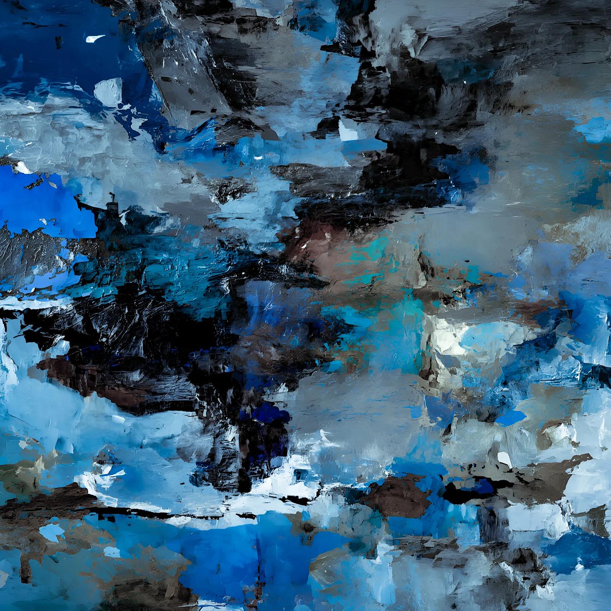 MagdalenaXart's tweet image. FROZEN PULSE ❄️💙

A heartbeat beneath the ice.

Shades of cobalt, shadow, and silver move in quiet tension—still on the surface, alive underneath.

Some energies do not shout. They endure.
will be available on @manifoldxyz

 #AbstractArt #ContemporaryArt