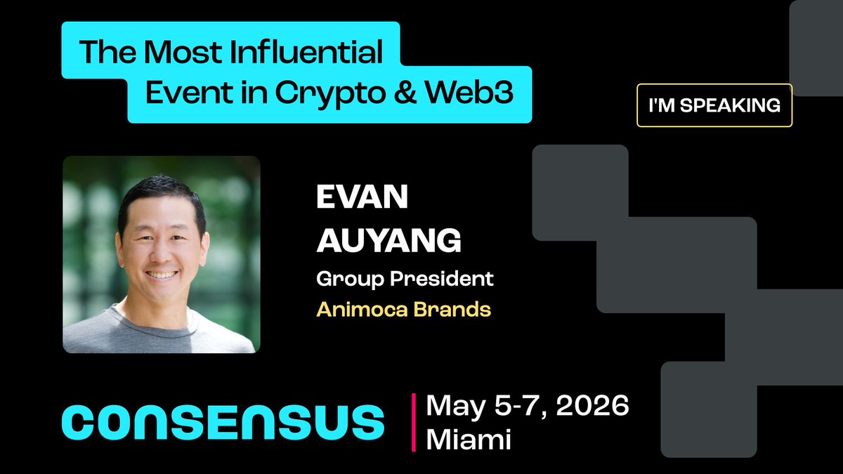 Animoca Brands → Miami #Consensus2026 🇺🇸 tweet media