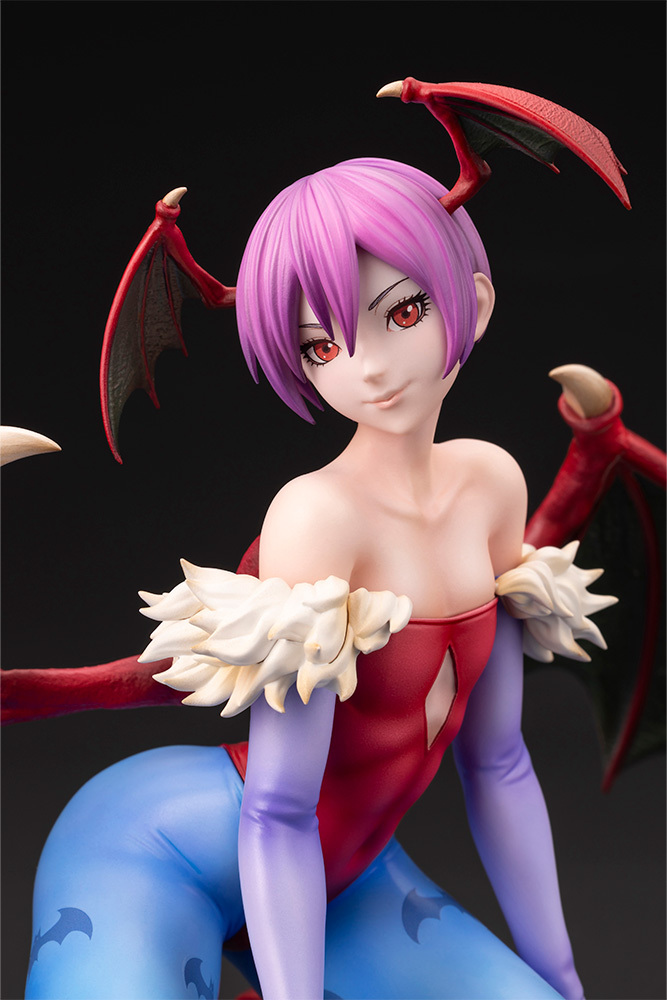 kotobukiyas's tweet image. 🦇予約開始🦇
『ヴァンパイア』シリーズより、リリスが1/7スケールフィギュアで登場！

軽やかに身を預ける膝立ちポーズと、いたずらっぽい微笑みが彼女の魅力を引き立てます♪
kotobukiya.co.jp/product/detail…

#CAPCOM #ヴァンパイア