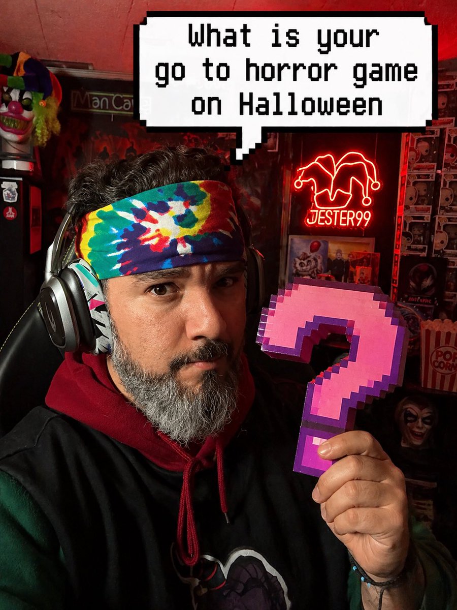 QUESTION: 
What’s your go to horror game on Halloween 🎃???
Let me know 
.
#horrorgames #Halloween2026 #horrorgaming