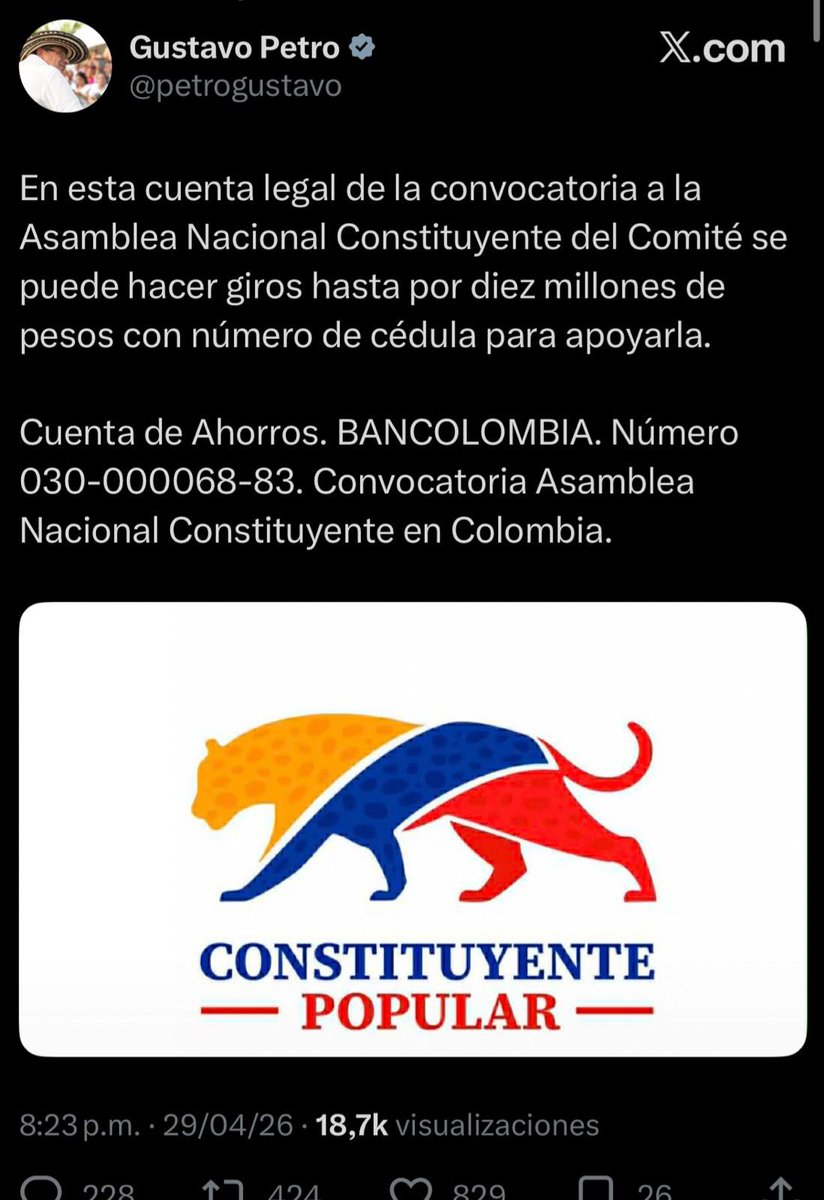 María Fernanda Cabal tweet media