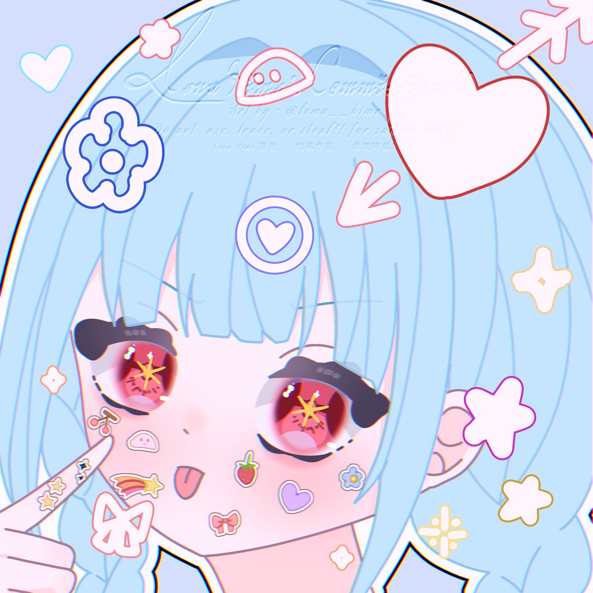 Lena__himee's tweet photo. Thank you so much for the commission!! 🩵🫶🏻
#commissionart #commissionresult #pastelstyle #pastelcolor #commissionopen https://t.co/eKFEx1Hdts