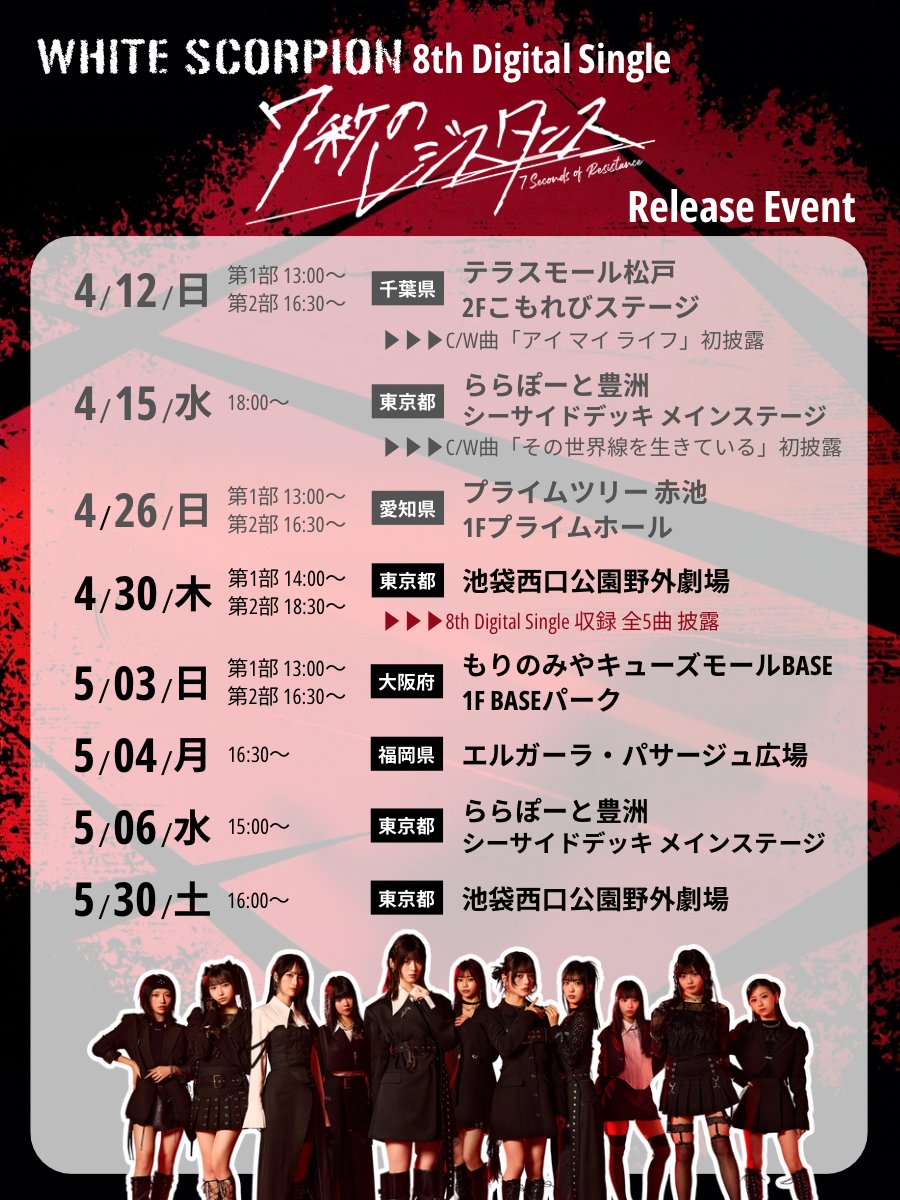 WHITE SCORPION tweet media