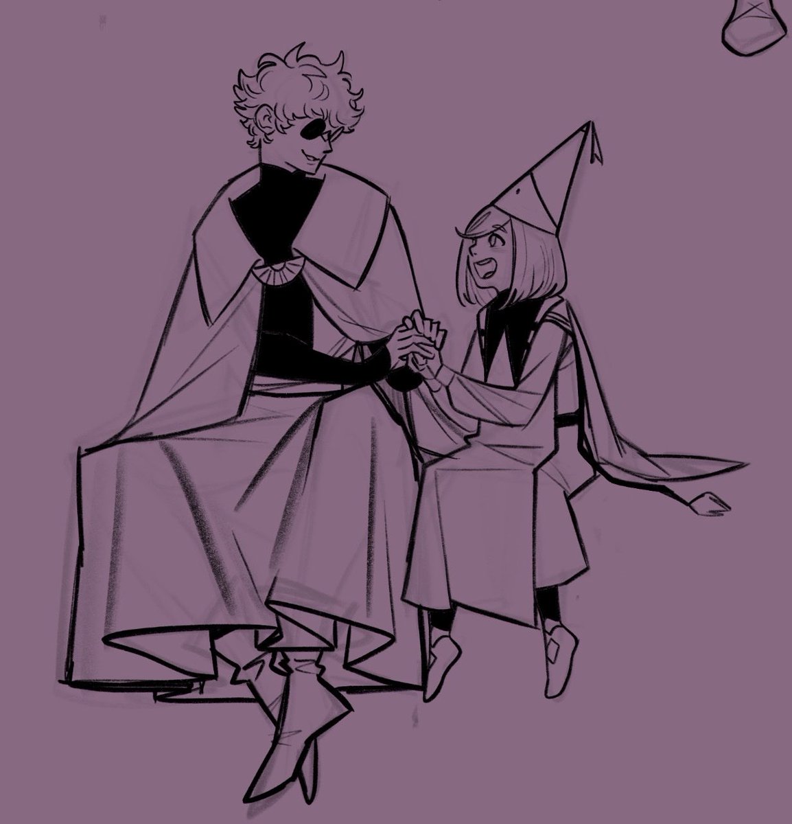 「trying to refine how i draw quifrey #Δ帽子」|satosugu sweep 2023のイラスト