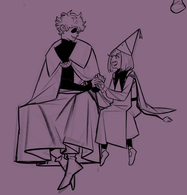 trying to refine how i draw quifrey #Δ帽子 #witchhatatelier