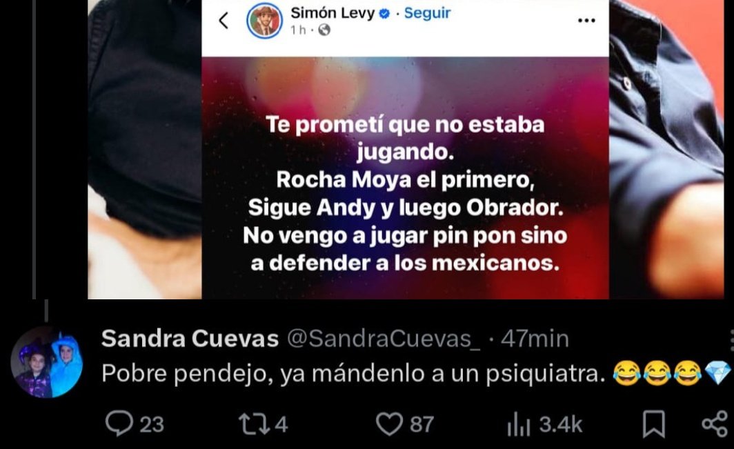 Nunca pensé en estar de acuerdo con La Cuevas.