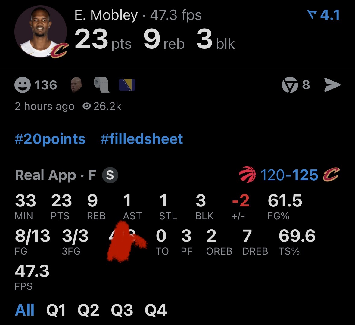 rhas202's tweet photo. he was good games 1/2 but this was the first time he actually imposed himself in this series, matchwinner https://t.co/yKTFzfHcU8