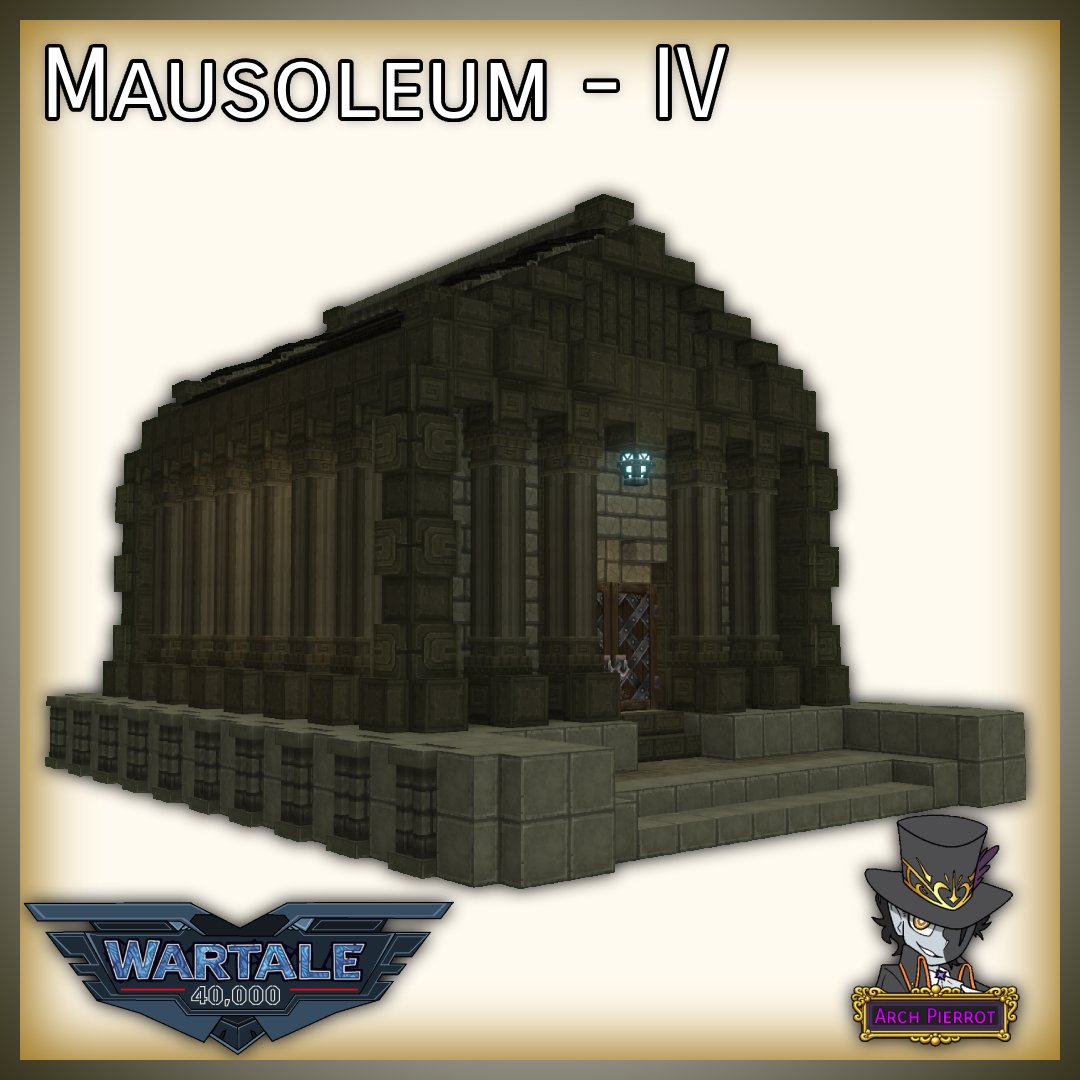Arch_Pierrot's tweet photo. Hytale Mausoleum - IV ✨

Y'all are being spoiled by the Mausoleum posts xD

✨ | Vanilla + Modded (Rarely)
🕰️ | Short Build
🛢️ | Gothic / Roman Architecture

Consider Following to stay tuned!

#hytale #hytalegame #hytalebuilding #hytalebuilds https://t.co/UVCxO4HyBn