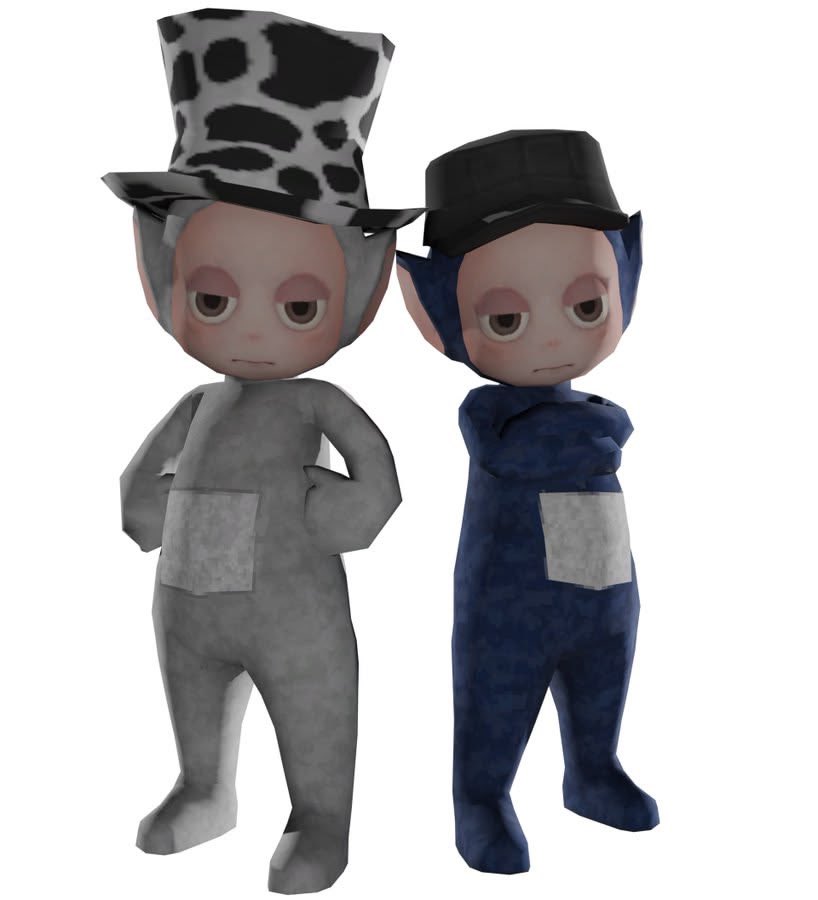 nari_cats's tweet image. Me and #gang after ranking which forsaken characters are #crackable because we are both lowkey #tuff 

#slendytubies #ron #walter #forsaken #twt #sloptwt