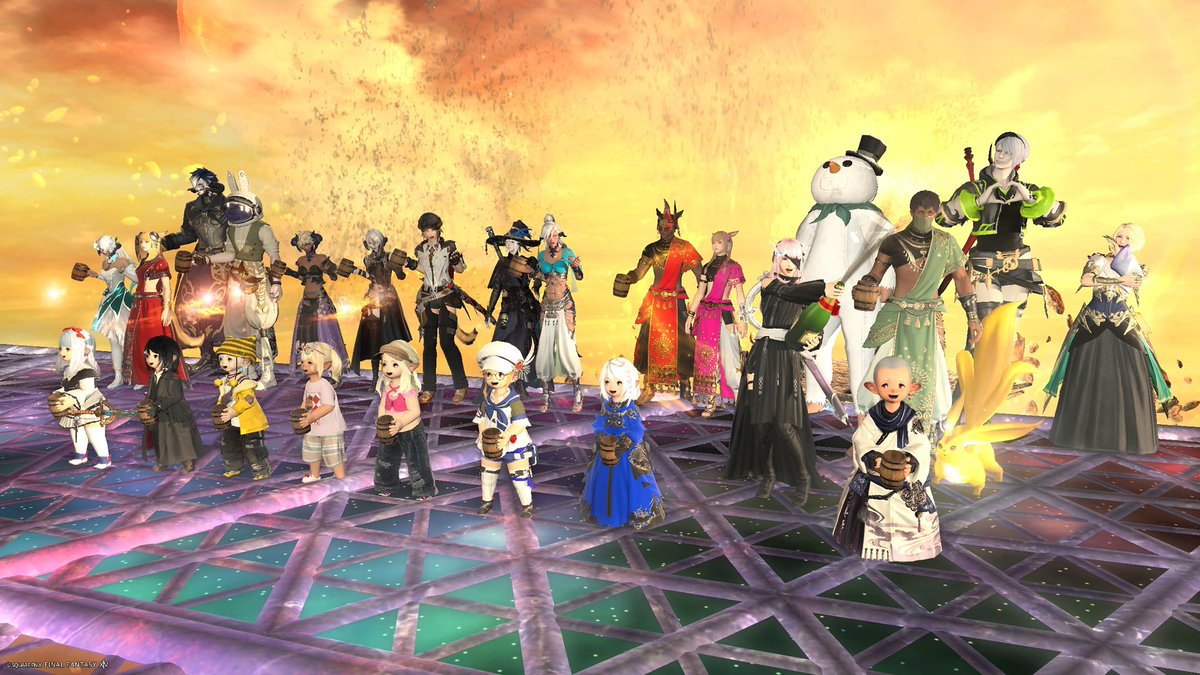 ラン🜸 サケセン🍻FF14ユニ鯖と日常と酒 tweet media