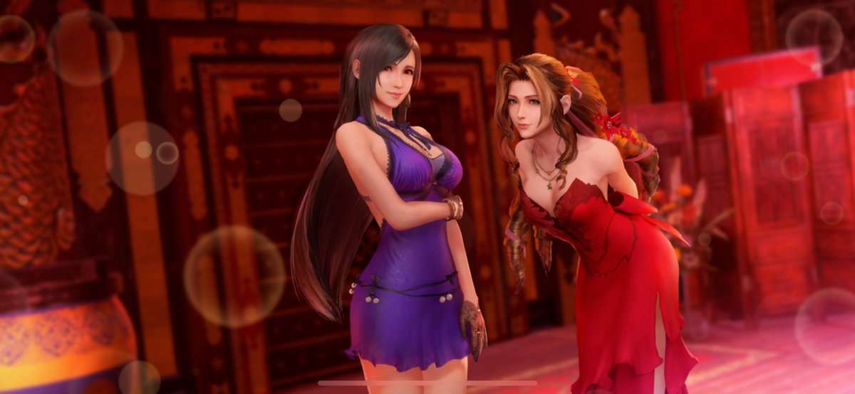 FF7EC：ティファ、エアリス新背景「策士な花嫁候補たち」