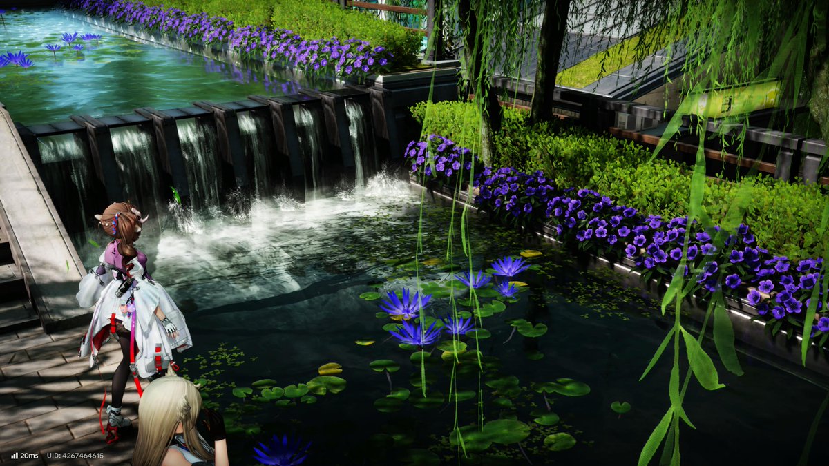 neagh_know's tweet image. 武陵城でお花見
#エンドフィールド   
#エンドフィールド写真部
#PS5