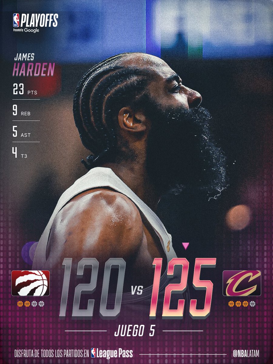 NBALatam's tweet image. Los @cavs vuelven a adelantarse en la serie 💥

#NBAPlayoffs