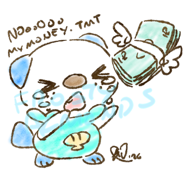 (Almost) Daily Oshawott 1205. I hate taxes. u_u

#pokemon
