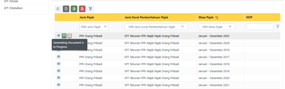 andreravanelly's tweet photo. @kring_pajak  halo admin ini kenapa dari kemarin tidak bisa cetak PDF SPT OP ya ? saya sudah pakai segala cara (incognito, clear cache dll) tidak bisa-bisa juga. https://t.co/6ZCaxulKp7