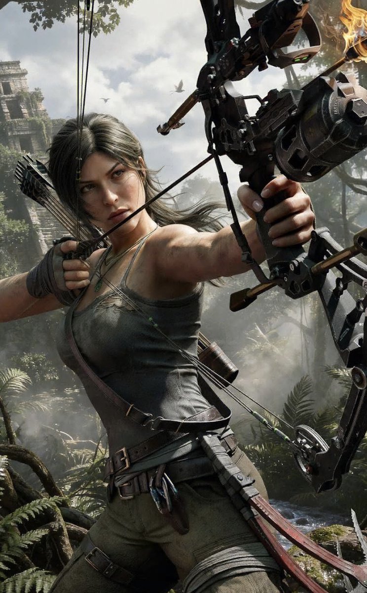 LadyCroft1996's tweet image. #DeltaForce #TombRaider #LaraCroft her avatar her banner her spray and her calling card.
