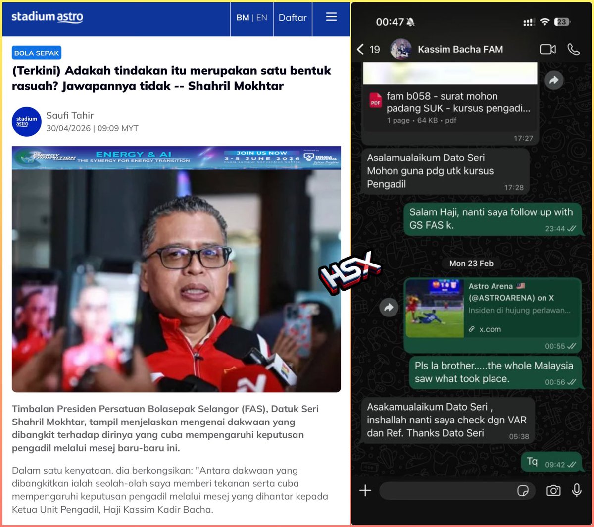 Harimau Selatan X tweet media