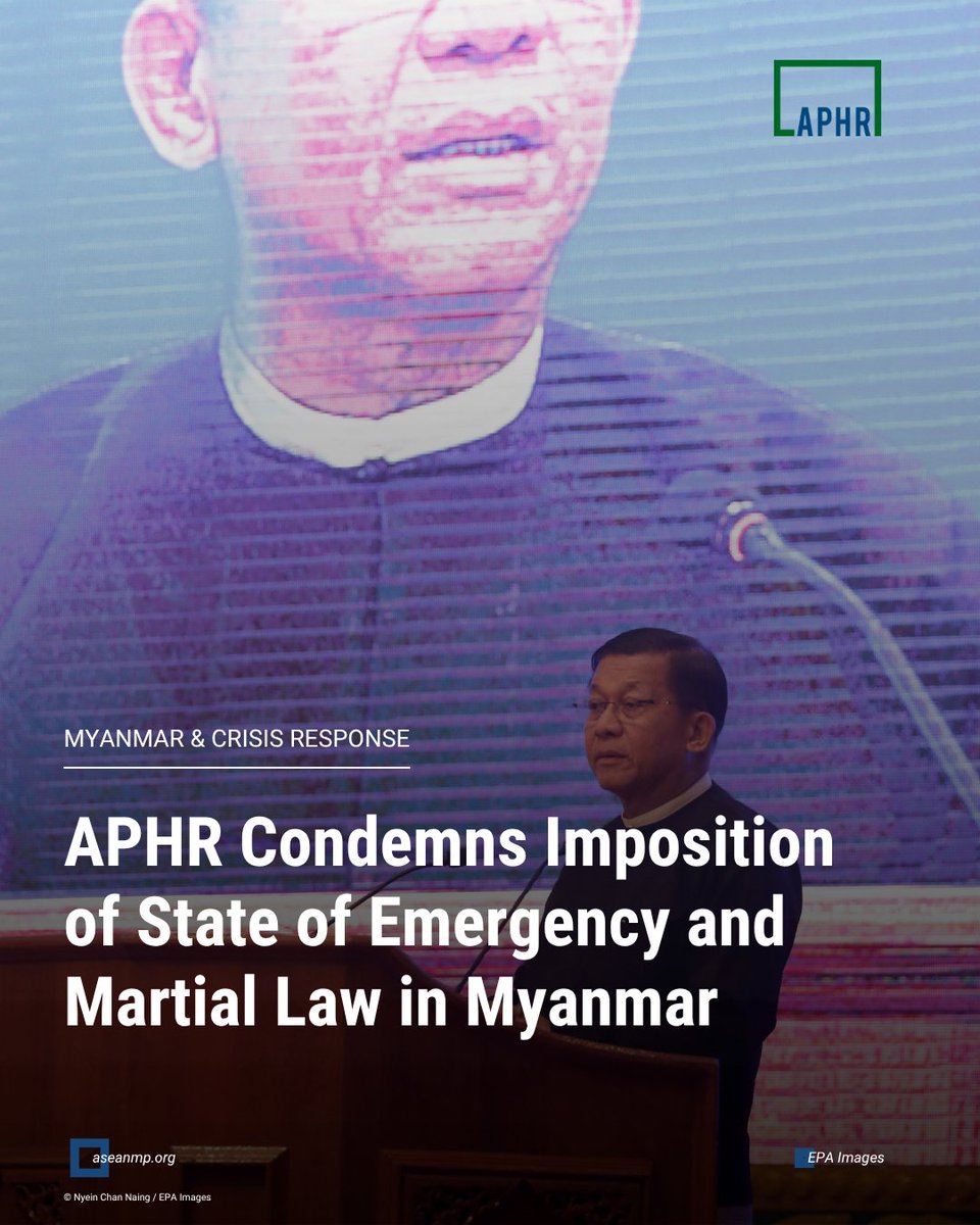 APHR tweet media