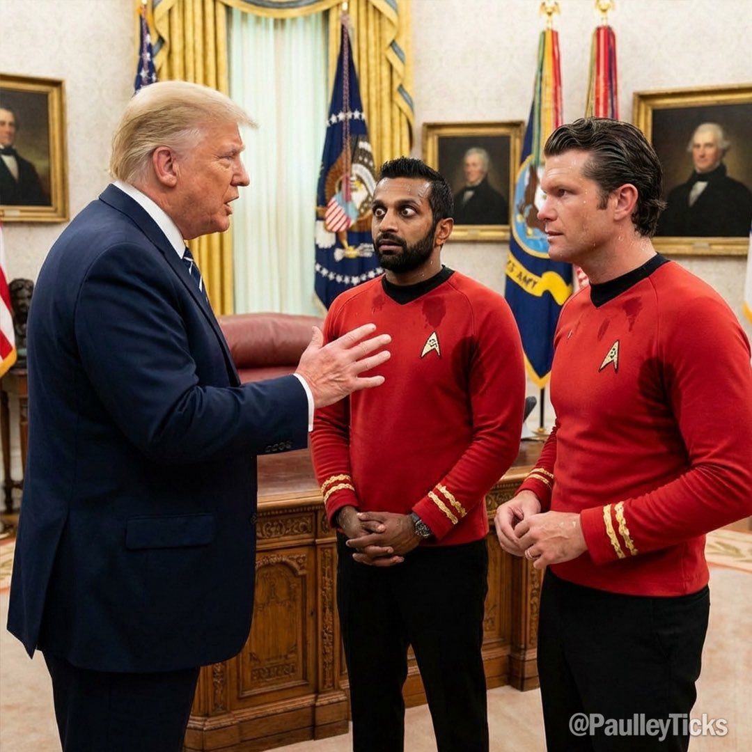 DblCoverage's tweet image. So who will be FIRED first… 
(or should I say 86’d?)

Patel or Hegseth? 🤡

#TrumpCabinet #unqualified
#disgrace #sychophants
#TheLiquorCabinet