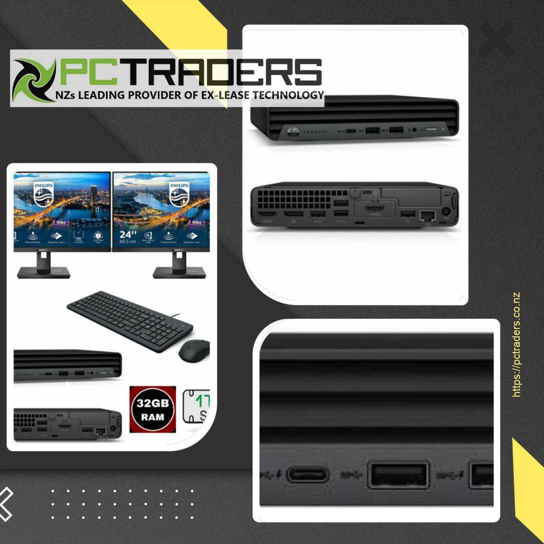 PCTraders's tweet image. Unlock power and performance with the Dual 24 LCD HP ProDesk 600 G6 Mini PC for just $1998.88. Elevate your workspace today! #TechUpgrade #HPProDesk

Shop Now pctraders.co.nz/products/dual-…