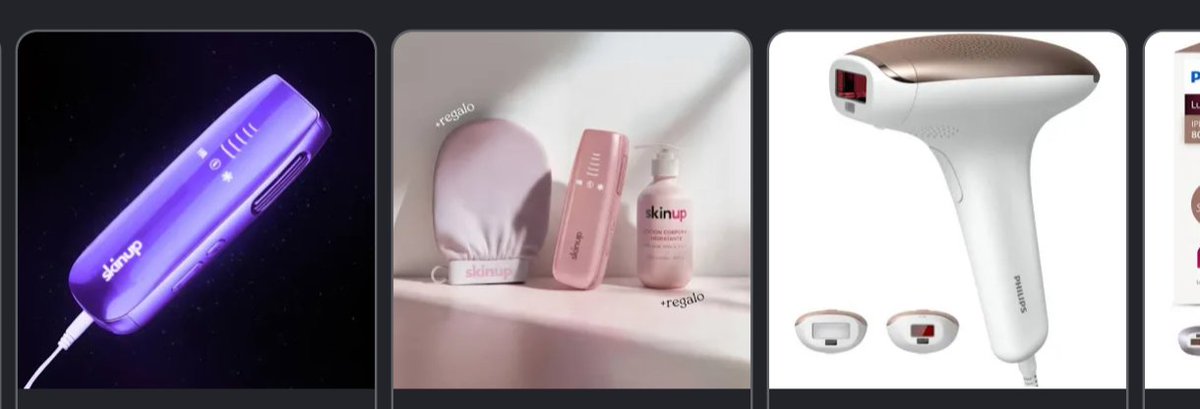 nomearchives's tweet photo. Amixes 💖, quisiera comprarme la Lumea de Philips y pues me encantaría pero ahorita no cuento con el $ 🥲, ¿Sabe de alguna alternativa  de menor costo que funcione?
Tengo piel muy blanca y mis bellos son rubios.
Le pregunté al g'mini y me recomendó la marca Silk'n Infinity 🤠 https://t.co/gqKzRso8Ps