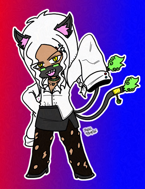 J4ckl 🐈‍⬛🐙💚(Eldritch Nekomata VTuber) tweet media