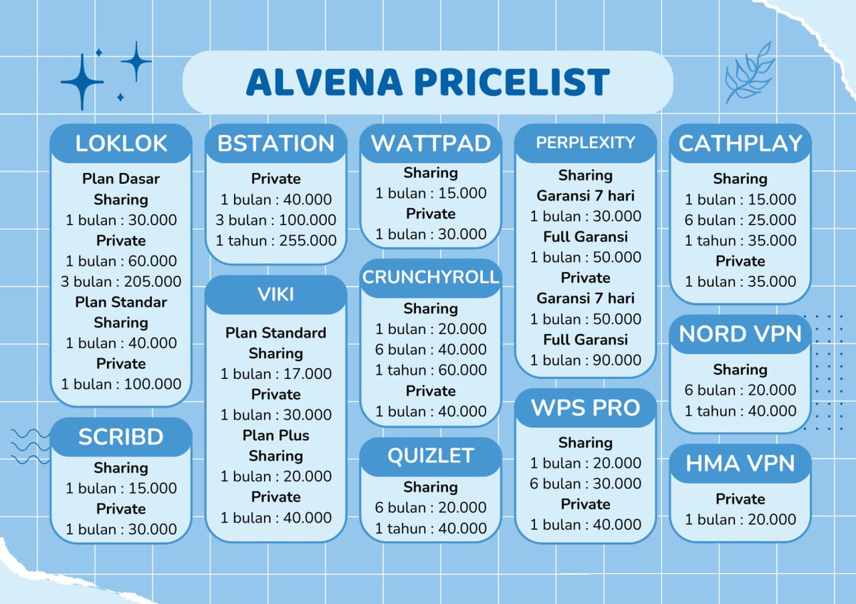 alvena, open fastrep langsung wa di bio! tweet media