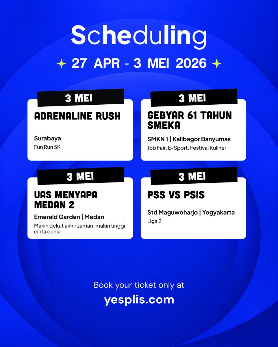 Yesplis Indonesia Official tweet media