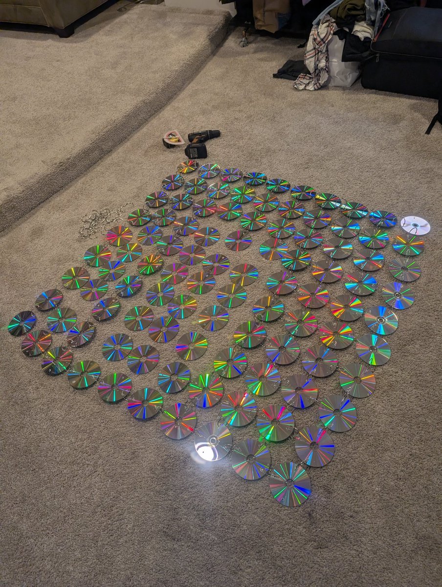 johngalangjr's tweet image. Doing a little event props design/building. This is going to be a backdrop somewhere around or behind the dj or in front...who knows I just build it. Biscuits it's a lot of holes and ring connecting. #EventPlanning