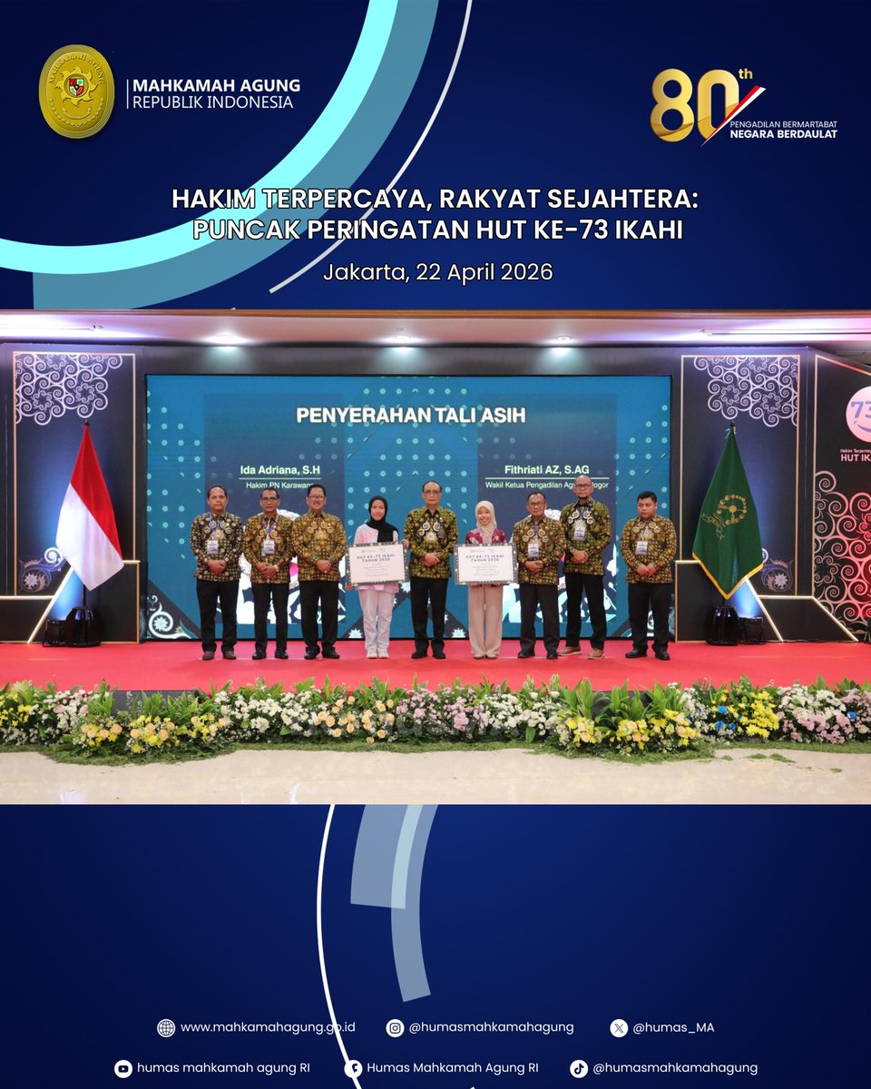 Humas Mahkamah Agung tweet media