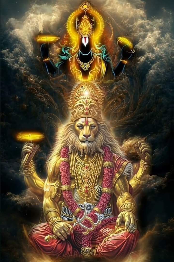 भगवान #नरसिंह_जयंती की हार्दिक शुभकामनाएं🌹

आज के दिन भगवान ने नरसिंह रूप में प्रकट होकर भक्त प्रह्लाद की रक्षा की और अधर्मी हिरण्यकश्यप का अंत किया। यह दिन हमें याद दिलाता है कि अन्याय और अधर्म कितना भी बड़ा क्यों न हो, जीत हमेशा सत्य और धर्म की ही होती है।
#NarSinghJayanti