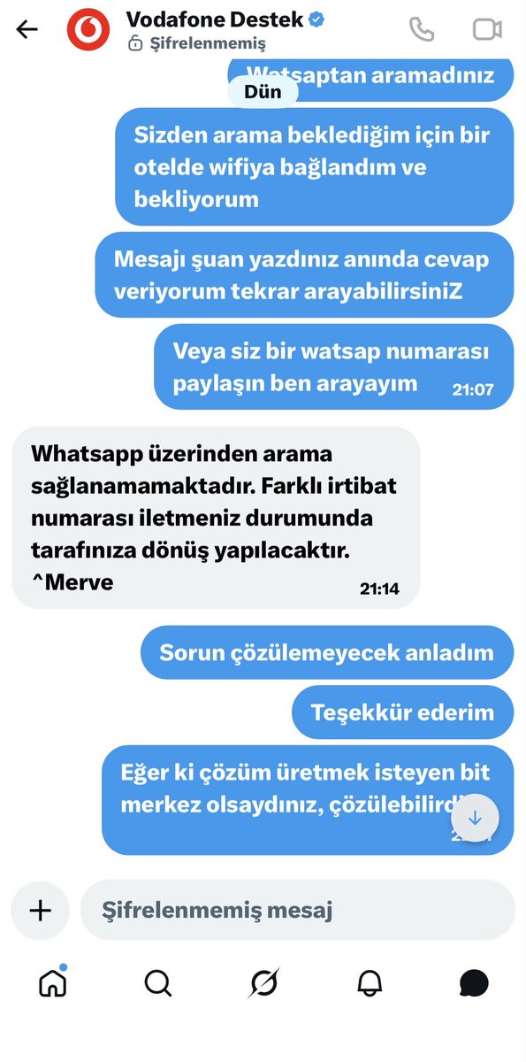 tespitcan's tweet photo. @VodafoneDestek @VodafoneTR @vodafone @VodafoneIT @VodafoneGrads @EnginAksoy72  BAKIN MİLLET !! SORUNU OLAN VE ÇÖZÜM ÖNERİSİ İLE BİRLİkte GELEN BİR MÜŞTERİ VE KARŞISINDA ASLA SONUCA ULAŞAMAYAN BİR ÇÖZÜM MERKEZİ… 20 yılı aşkın süredir müşterisi olduğum bu kuruma yazık..! https://t.co/1FlSiU7dEc