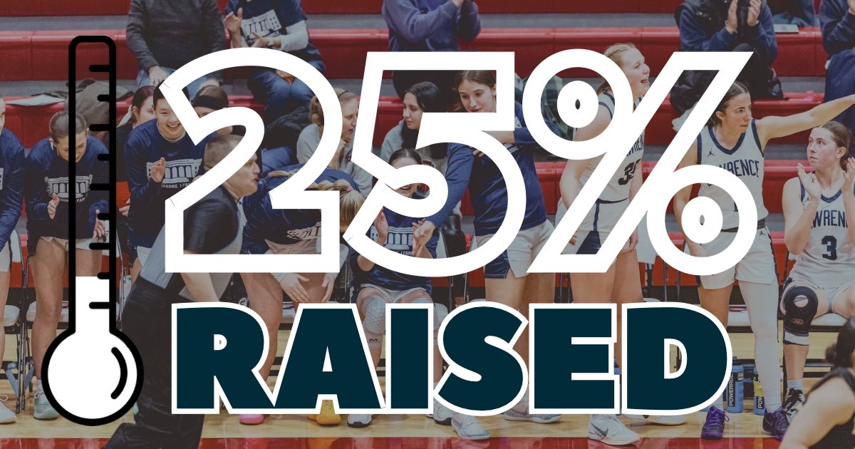 LUVikingsWBB's tweet photo. WE ARE 25% THERE! 🌡️

Thank you to all who have donated during day 1️⃣ of the Crowdfund!

There is still time to donate! Every dollar counts, and any size of donation helps us reach our goal of 85 donors!!

Use the link below to give now ⬇️

https://t.co/OB0Z4sXjxR https://t.co/xt9pCSOega