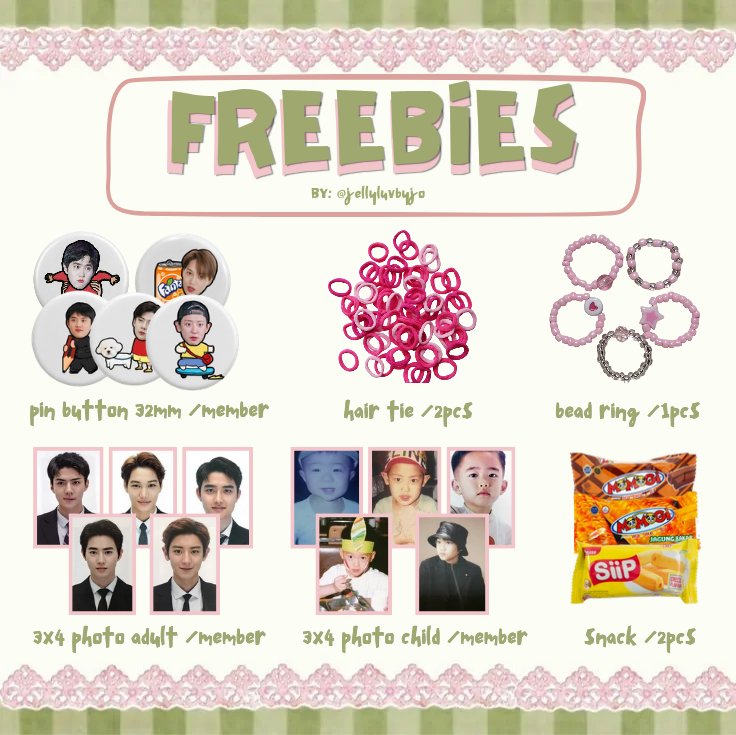 jellyluvbyjo's tweet photo. ⋆.𐙚 Freebies EXhOrizon in Jakarta day 2 ⋆.𐙚 
by: @cttnchn_  &amp; @jellyluvbyjo

● rt and likes this tweet
● don't forget to say "hi"
● if u want to trade pls DM @cttnchn_ 

🗓 Minggu, 7 Juni 2026
📍Indonesia Arena
🕐 TBA

#EXOPlanet #EXhOrizonInJakarta
#EXO https://t.co/ajHFBhUbgt