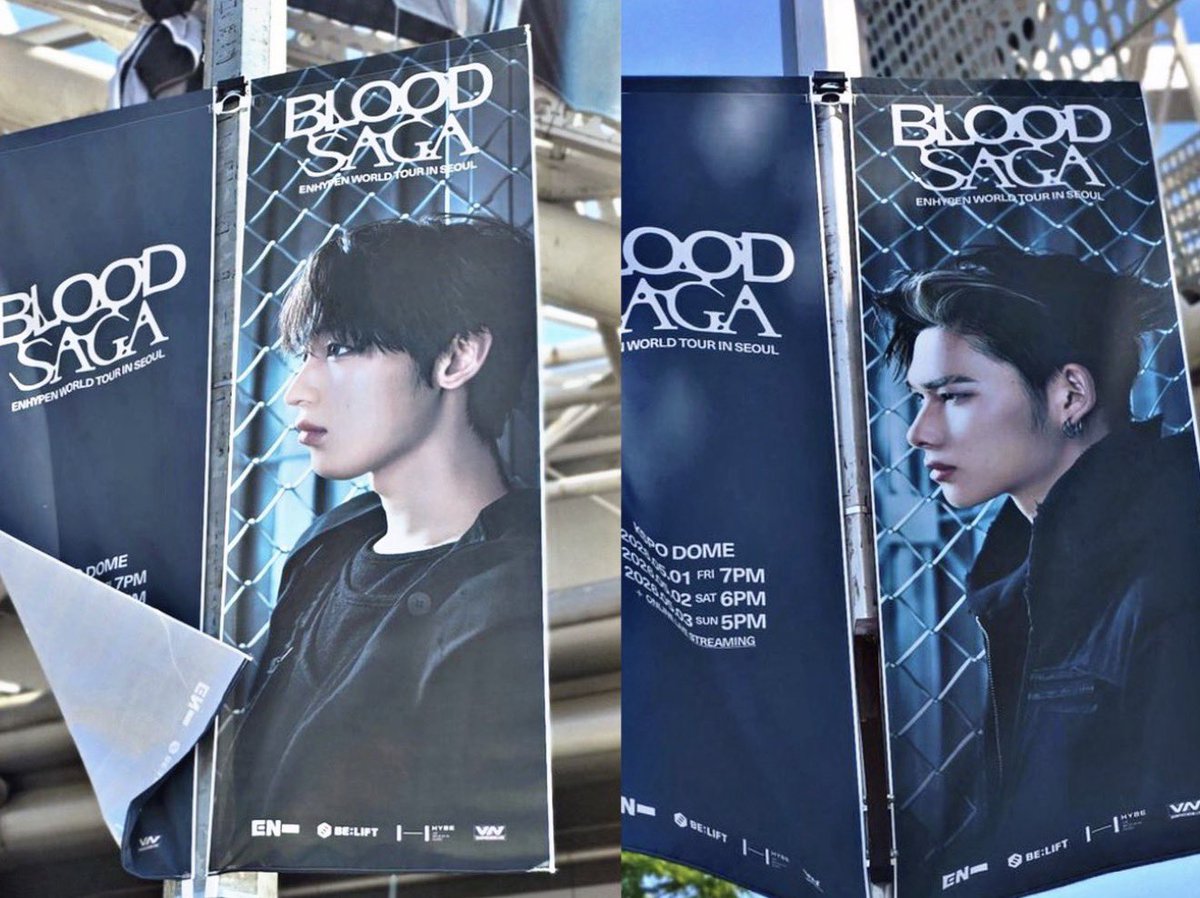 SunKi’s lamp post banners in KSPO Dome!🥹