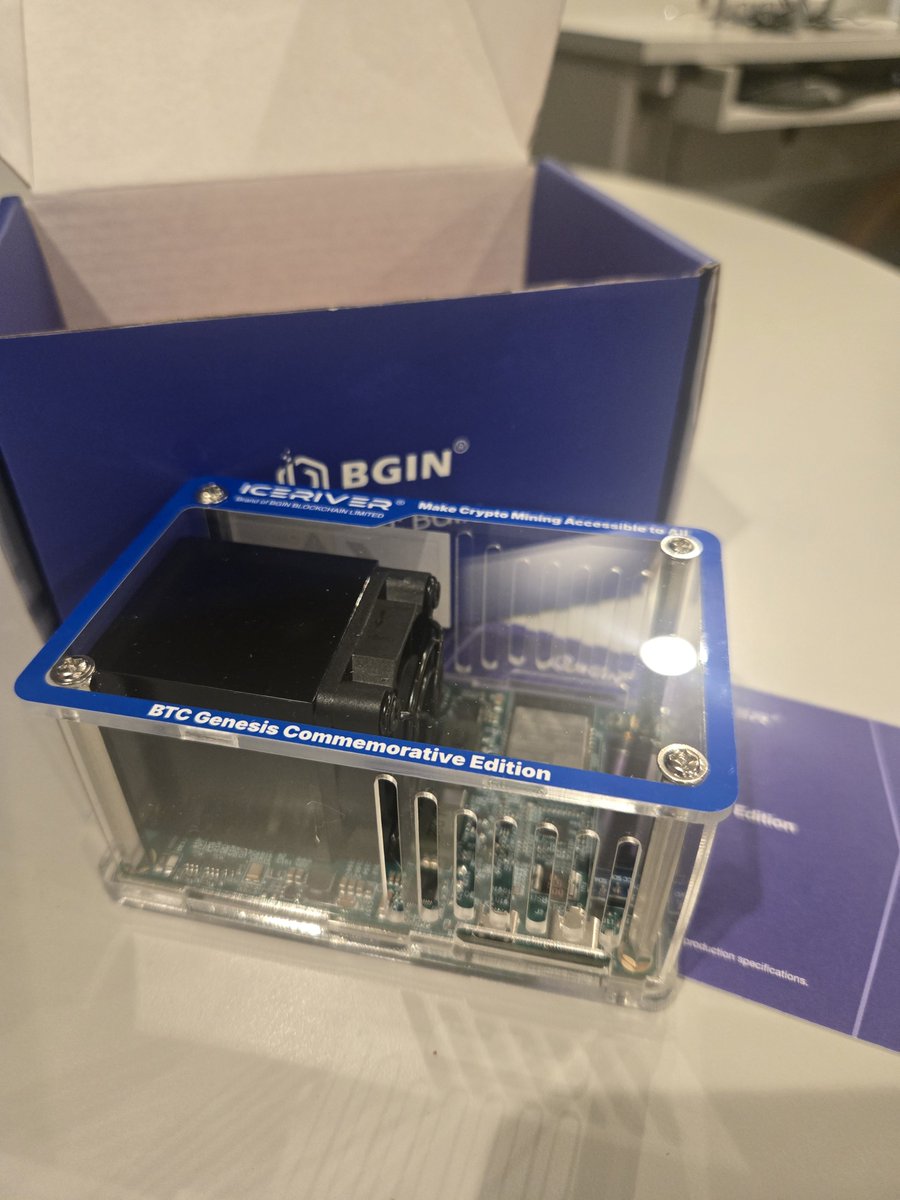 Got this from @Bgin_Blockchain during the #BTC Vegas Conference, a very ...