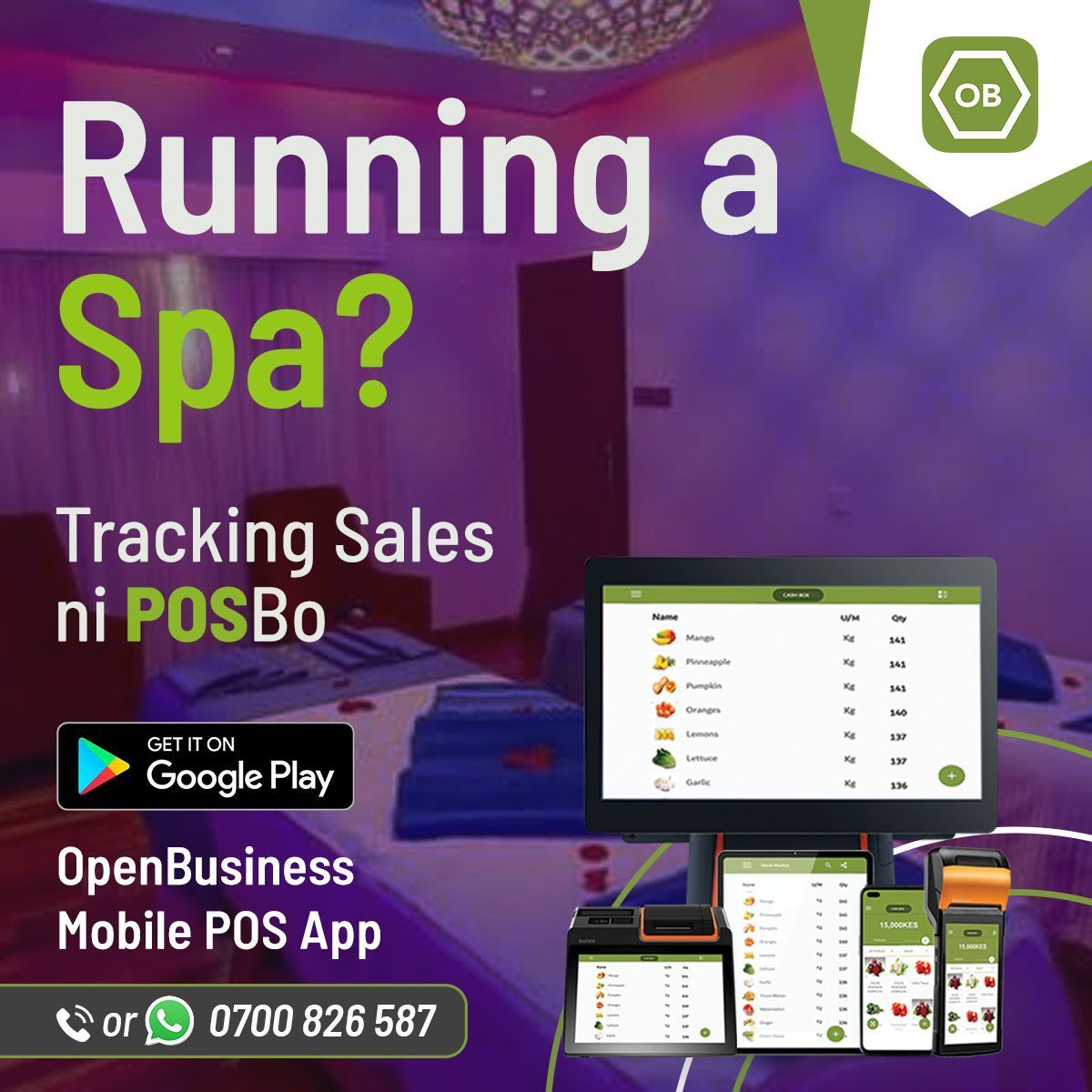 OpenBusiness Mobile POS app tweet media