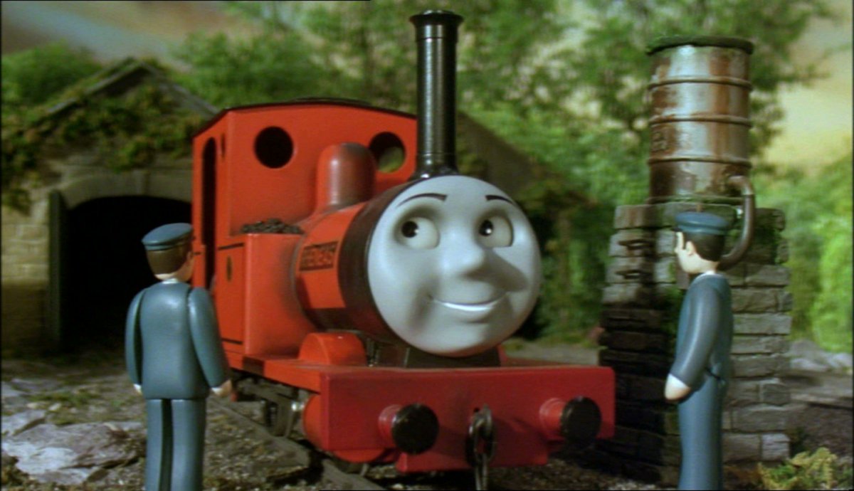 Ryatron12's tweet photo. What's everyone's style of Rheneas? I personally really like him in this Vermillion livery the most, specifically from season 6 of the show. The livery with that season's lighting absolutely worked the best in my eyes. https://t.co/lxEjqGm1HX