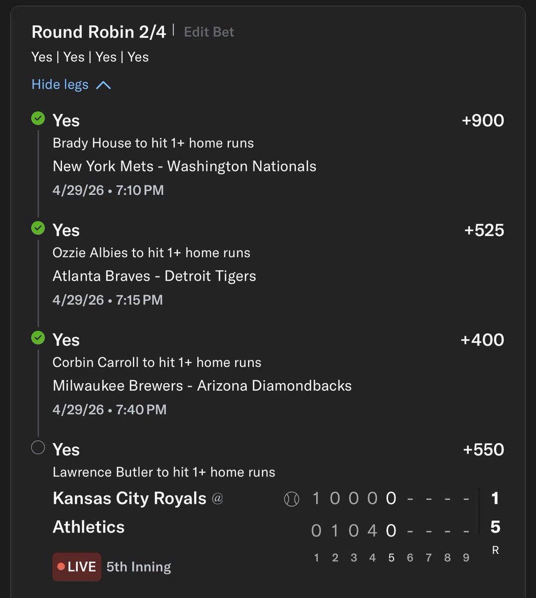 <a href="/KasperMLB/">Kasper</a> Thankyou sir