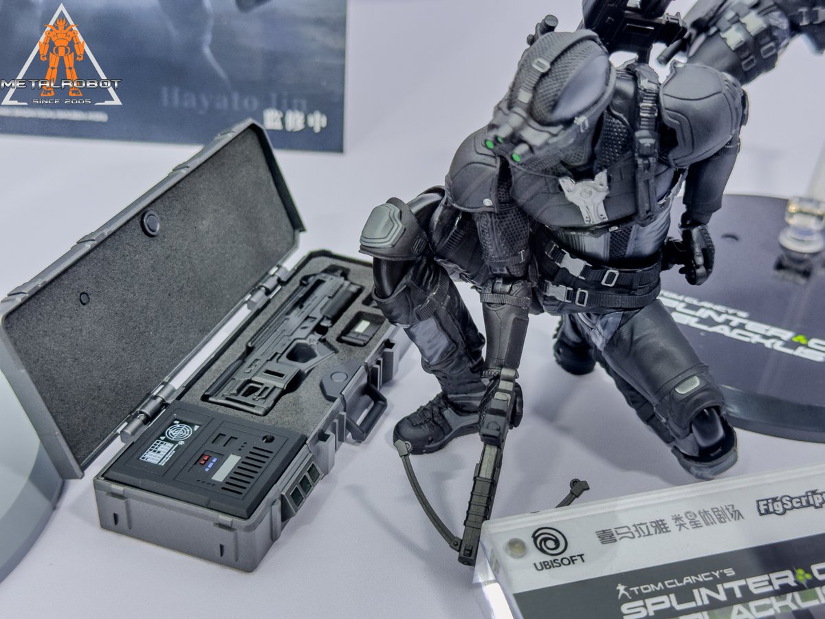 GokinMr's tweet image. Guangzhou Comic City (29/04/2026): Le Novità di CCS metalrobot.it/guangzhou-comi… #CCS #CCSTOYS #actiontoys #figscript #SamFisher #Ubisoft
