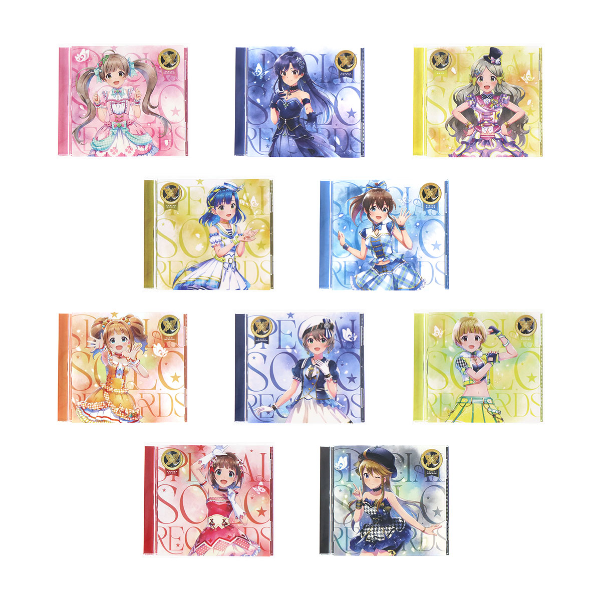 luck_and's tweet photo. 「THE IDOLM@STER MILLION LIVE! SPECIAL SOLO RECORDS」箱崎星梨花、如月千早、ロコ、七尾百合子、佐竹美奈子、高槻やよい、桜守歌織、福田のり子、天海春香、所 恵美の各CDのデザインを担当しました。
※プロモーションを含みます
#アイドルマスター #ミリオンライブ #アイマス #idolmaster #imas_ml https://t.co/2GiiKQ5oRb
