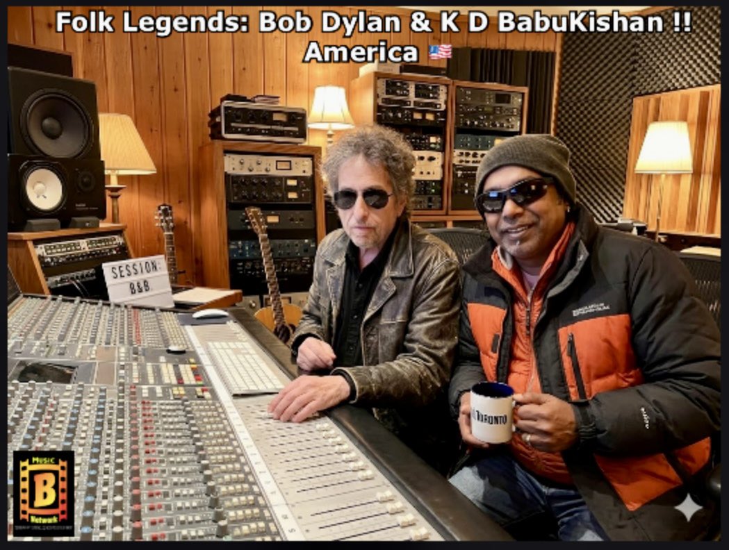 Babukishan's tweet image. #FolkLegends together : #KDBabuKishan with #BobDylan !! @google @timesofindia #calcuttatimes @chennaitimes @delhitimes @bombaytimes #musicfestival #university #filmfestival @NewYork @California @BBCWorld @washingtonpost 
@nytimesworld 

BabuKishan.org