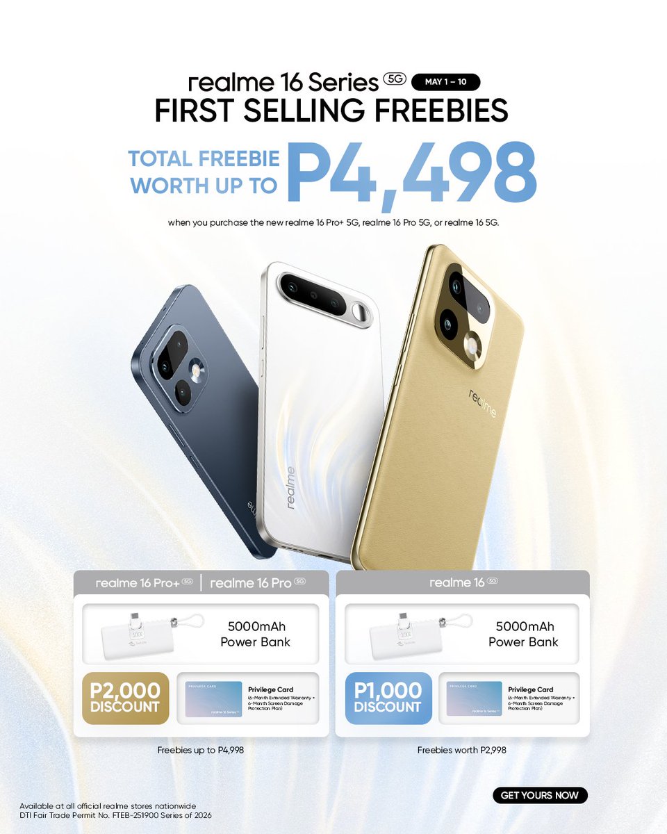 realme Philippines tweet media