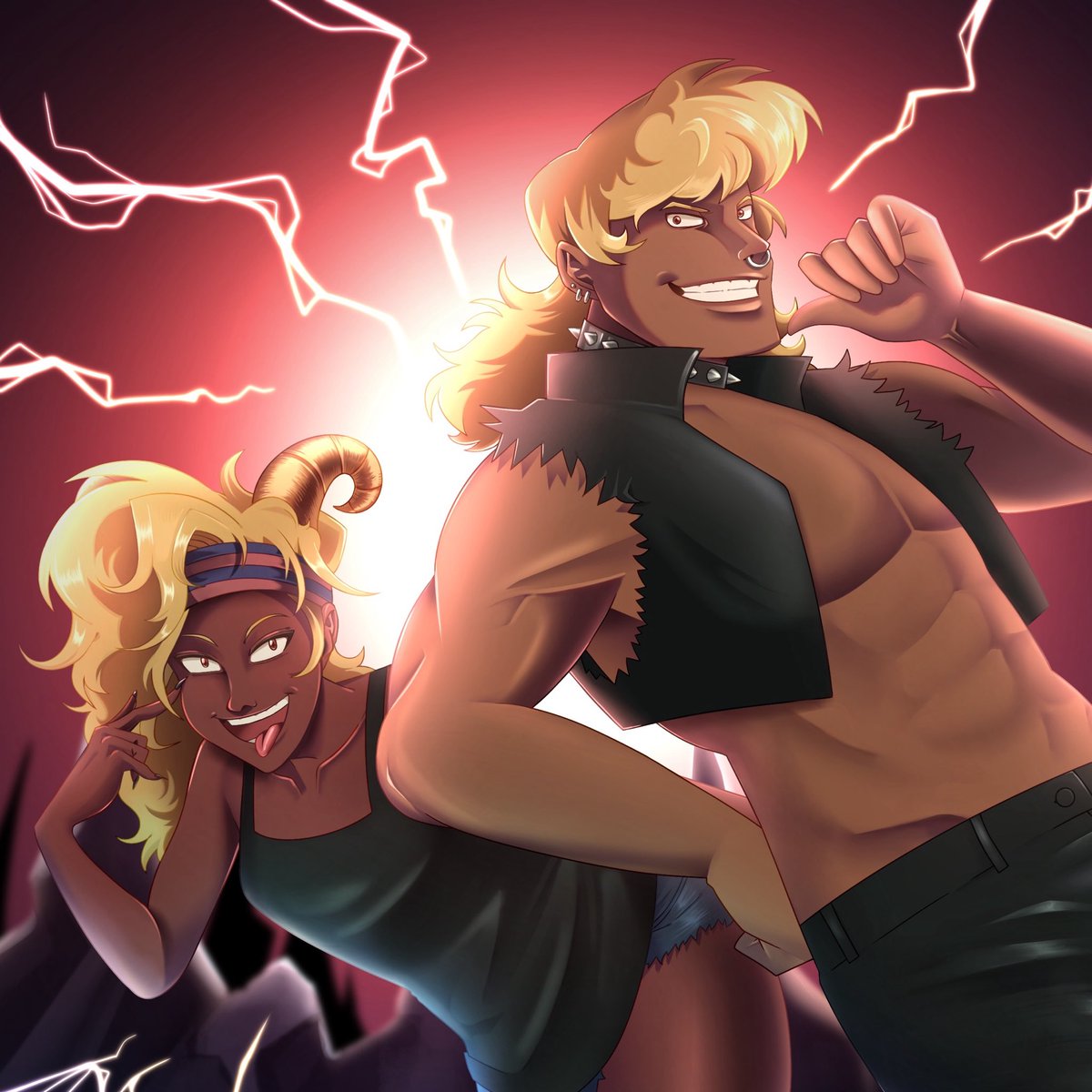 tinytinp's tweet photo. #canonbreak #art
We art Baphomet, in two of us!
-Backey and Beckey https://t.co/vbxZ8vt6gj