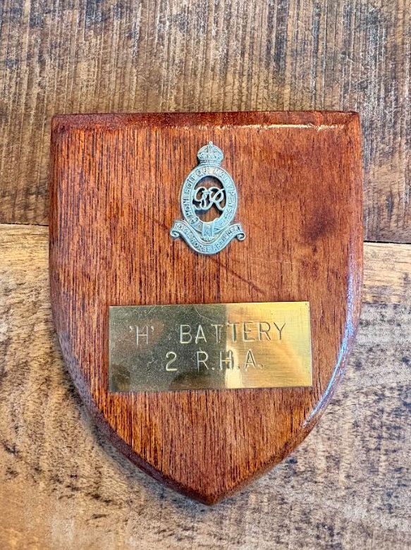 HistoryBowsh's tweet photo. Not really sure if this week's #ThingThursday is something my Grandfather had made, or was actually a thing that was given formally when he left the army (former seems more likely tbh). But it is another little reminder of his short time as a National Serviceman in the late 1940s, driving Sexton SPGs in Germany, mostly at Sennelager.
I have a fair few photos from training or exercises he went on. He used to tell me about his time, usually whilst watching war films, and the fact a number of his senior NCOs had fought through from the Battle of Normandy and into Germany (11 Armoured Division went in a week after D-Day).