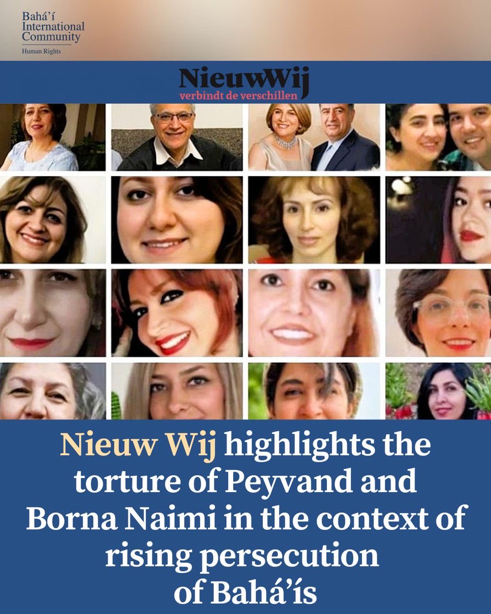 Bahá'í International Community - Human Rights tweet media
