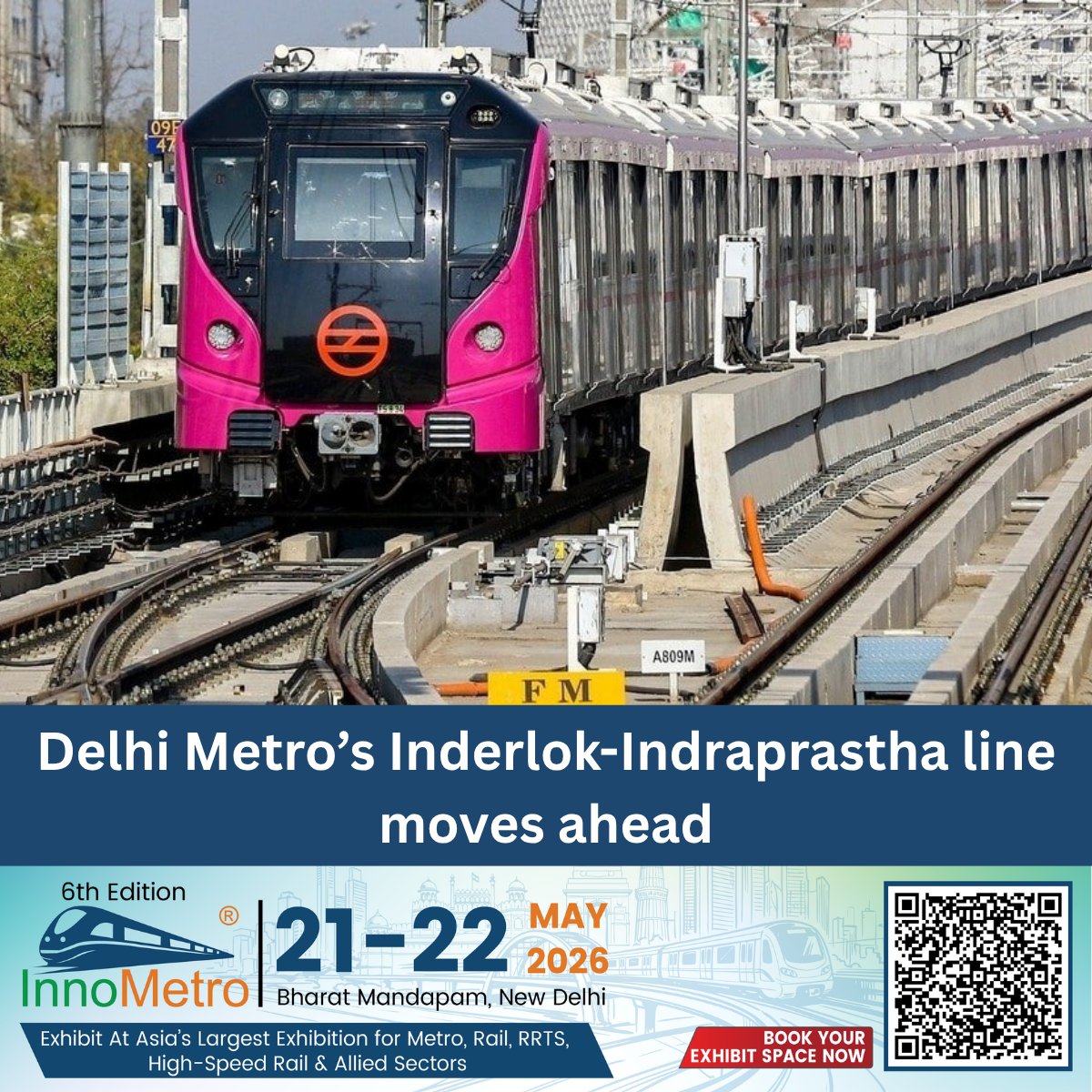 narendrashah31's tweet image. DMRC Advances Development Work on Inderlok–Indraprastha Line: Kalpataru-SOMA JV bags civil contract.

Read more on: metrorailnews.in/delhi-metro-in…

#DMRC #DelhiMetro #InfrastructureDevelopment #MetroRailNews #CivilContract #KalpataruSOMA #InderlokIndraprastha #UrbanMobility